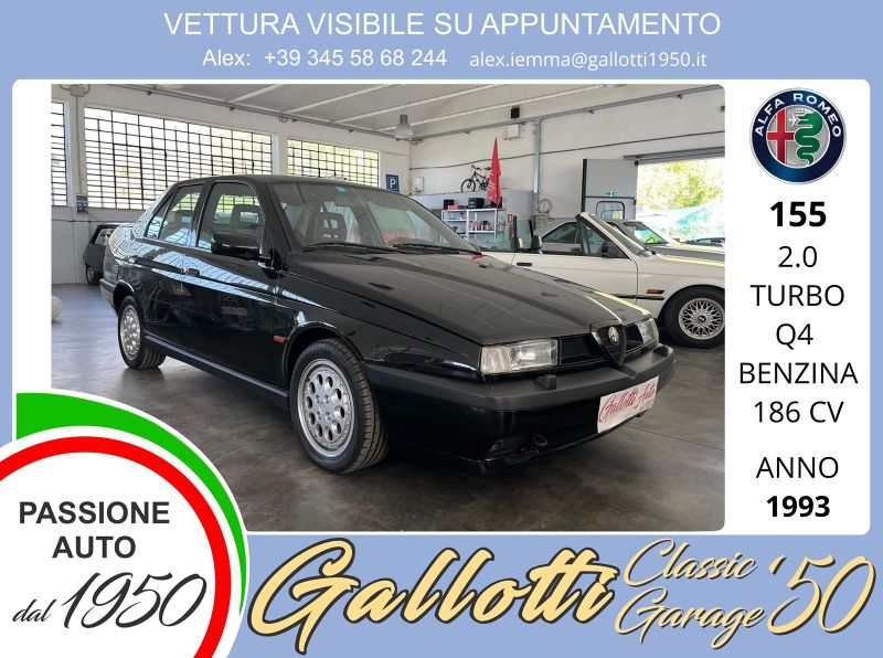 Alfa Romeo 155 155 2.0 Q4 cat. - Gallotti Auto